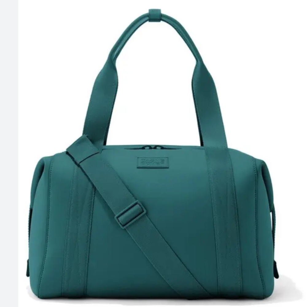 DAGNE DOVER Landon Large Neoprene Carryall Evergreen